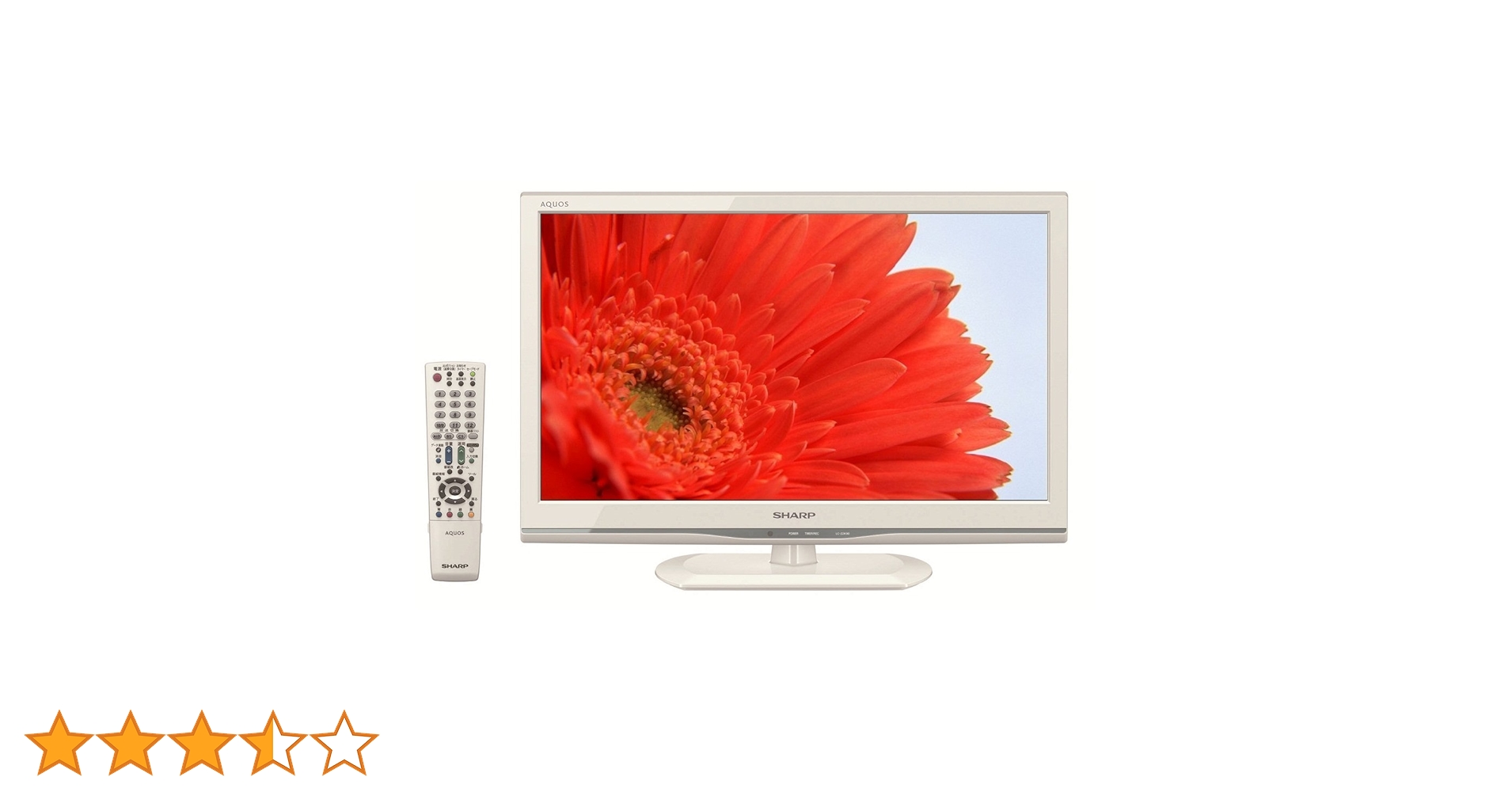 Amazon | シャープ 22V型 フルハイビジョン 液晶テレビ ホワイト AQUOS